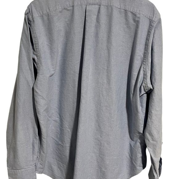 RALPH LAUREN Mens Light Blue Long Sleeve Button Down Shirt, Mens Size Large - Picture 2 of 6